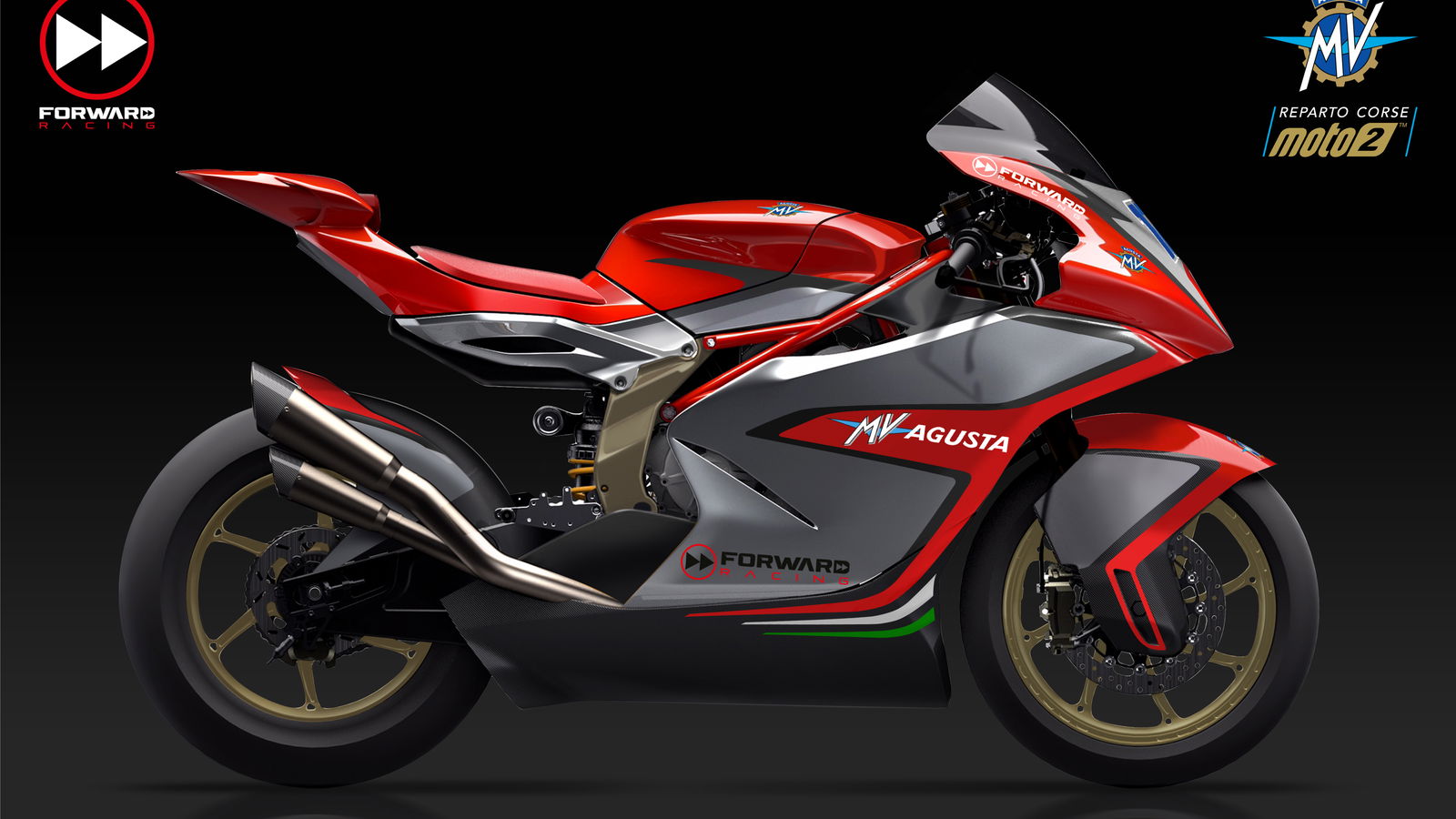Pertama lihat mesin MV Agusta Moto2